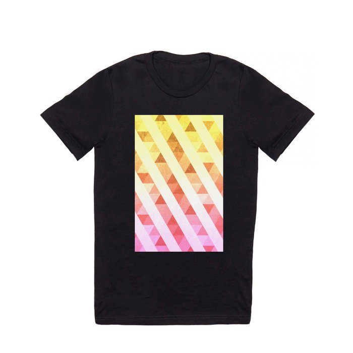 Triangles Lines Pattern T Shirt