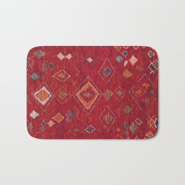 Moroccan Traditional Carpet Artwork 4 Bath Mat