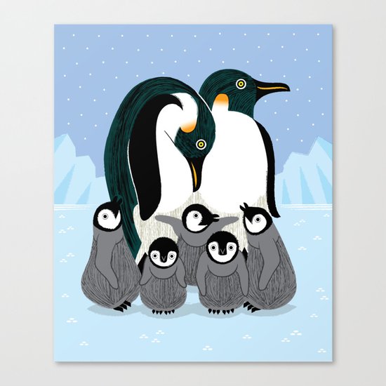 The Emperor's Creche Canvas Print