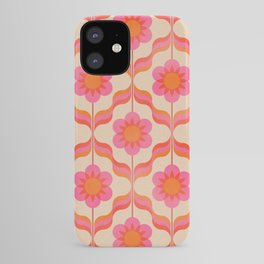 Salvador Dali's garden party iPhone Case | Vintage, Popart, Floral, Pattern, 70S, Flower, Abstract, Retro, 60S, Graphicdesign 