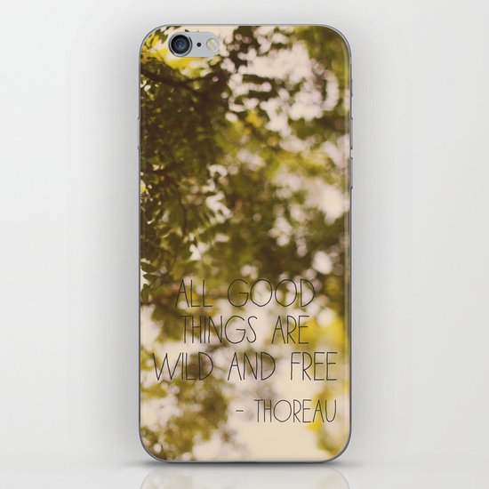 All Good Things iPhone Skin