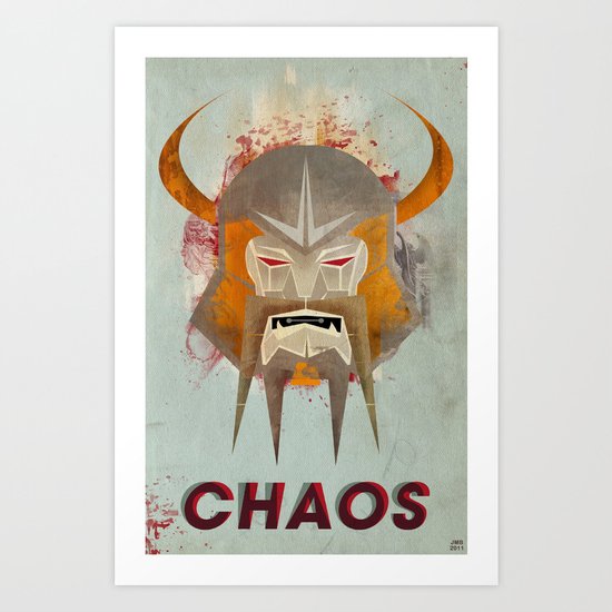 Chaos Art Print