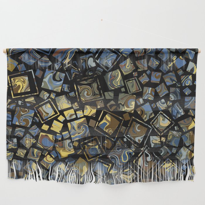 Squarely Abstract Wall Hanging