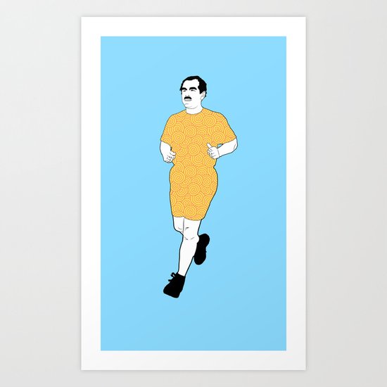 MUSTACHE Art Print