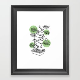 Bonsai Tree Framed Art Print