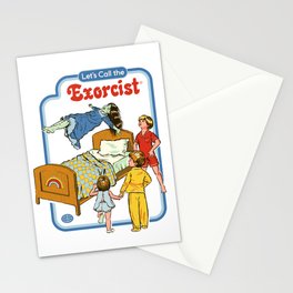 LET'S CALL THE EXORCIST Stationery Card