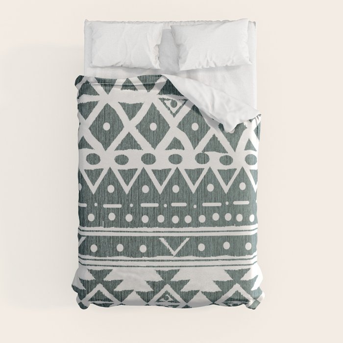 NORTH WIND TRIBAL Duvet Cover by Nika Society6
