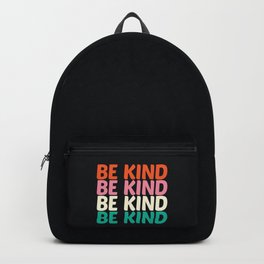 be kind Backpack | Graphicdesign, Mom, Kind, Collegedorm, Kindness, Giftideas, Wellness, Retro, School, Mentalhealth 