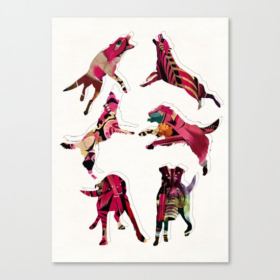 perros Canvas Print