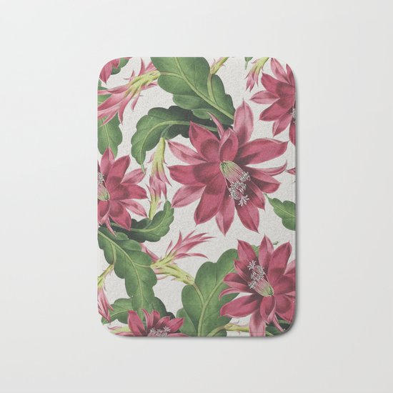 FLOWERS 11b Bath Mat