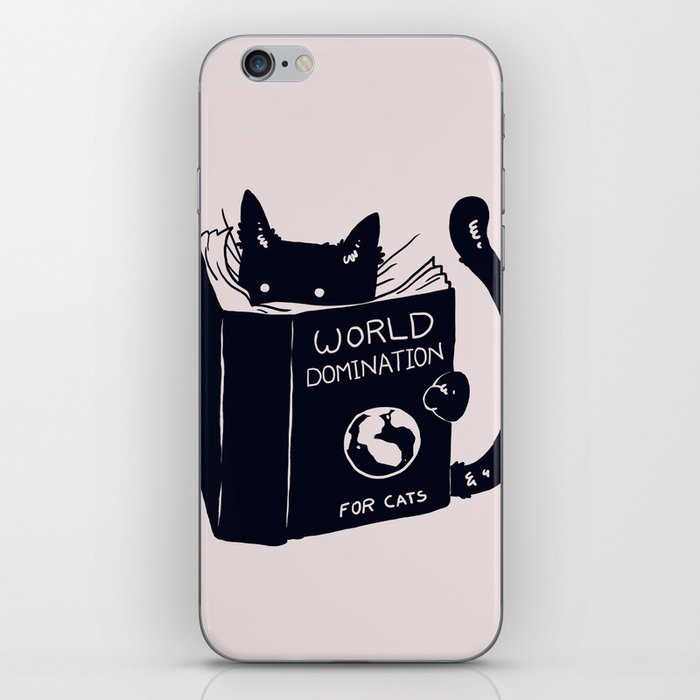 World Domination For Cats iPhone Skin