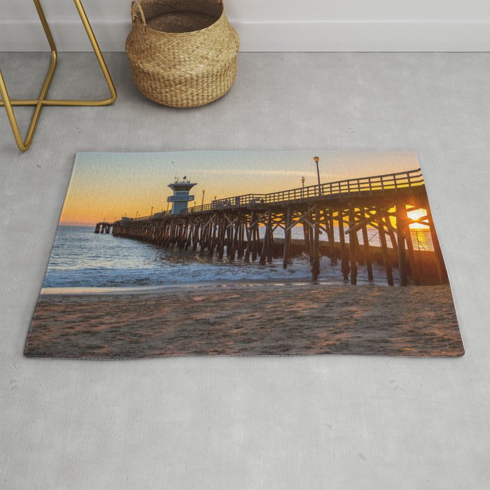 Seal Beach Sunset Rug
