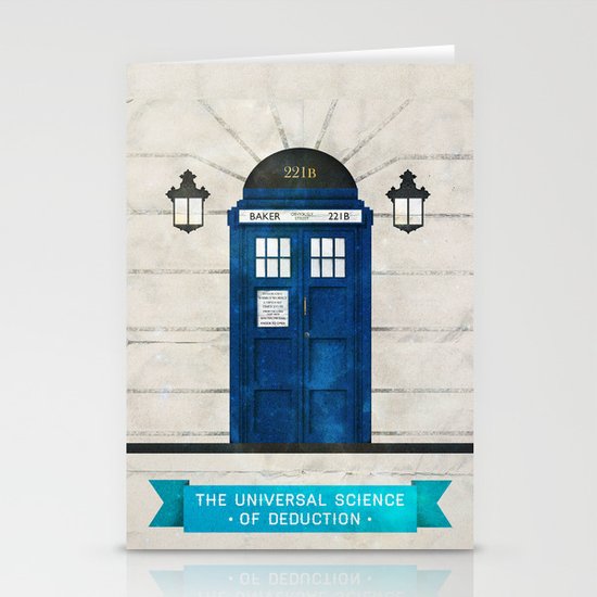 Doctor Who & Sherlock Stationery Cards