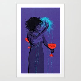 Two of Cups Art Print