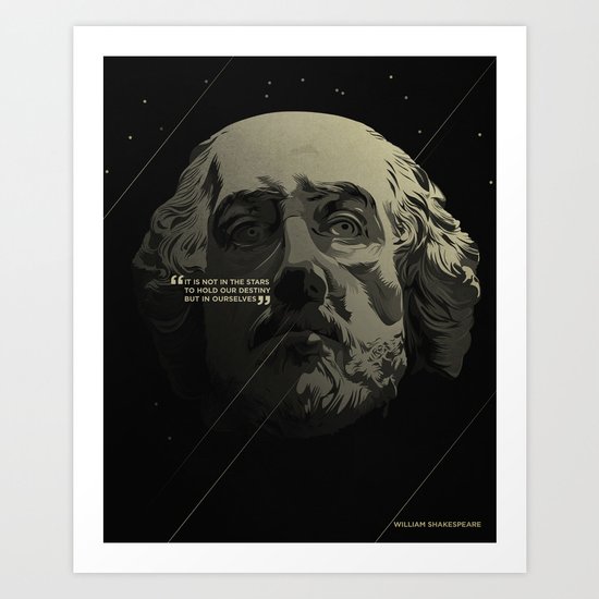 Shakespeare / Destiny Art Print