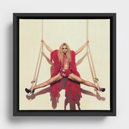 Bey 4 Rope Shoot Framed Canvas
