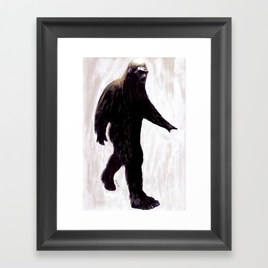 Bigfoot Framed Art Print