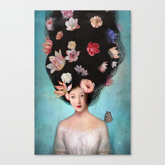 The Botanist's Daughter Canvas Print