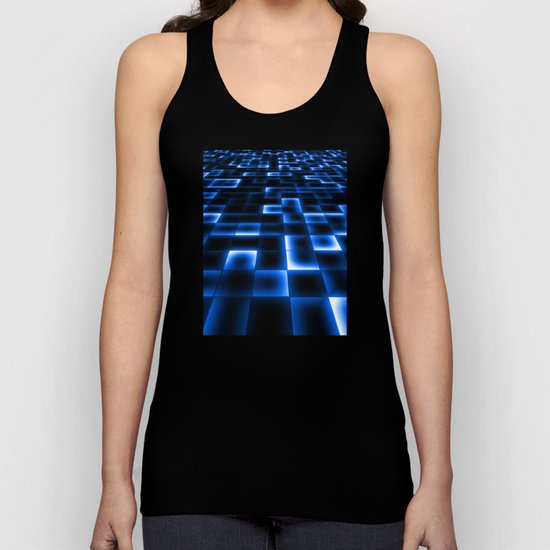 Sci Fi UFO Landing Pad Unisex Tank Top