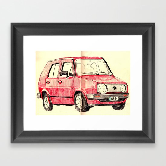 Golf Framed Art Print