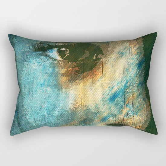 Desert People Rectangular Pillow