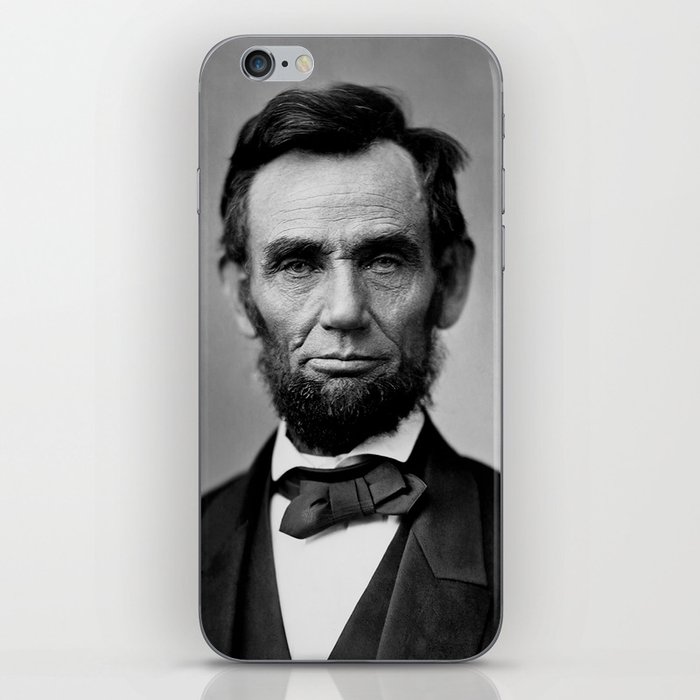 Abraham Lincoln Portrait - 1863 iPhone Skin
