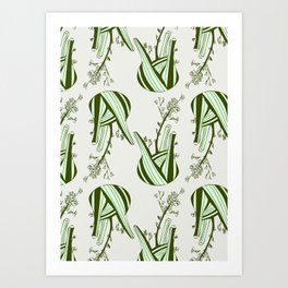 Fennel - vegetable print Art Print