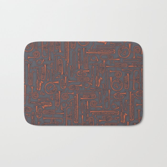 Horns COPPER Bath Mat