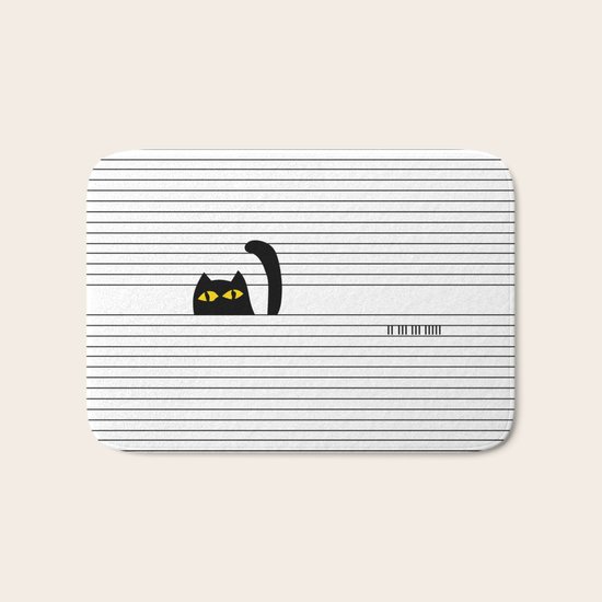 I Creep On You Bath Mat