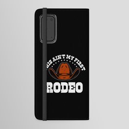 Rodeo Western Cowboy Wild West Retro Horse Android Wallet Case