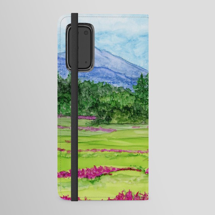Glacier and Fireweed Android Wallet Case