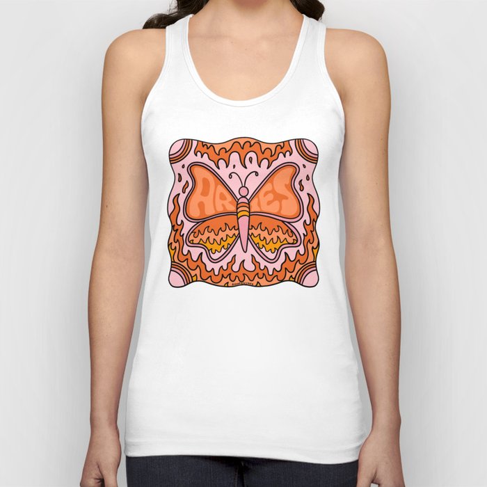 Aries Butterfly Tank Top