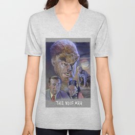 The Wolf Man (1941) V Neck T Shirt