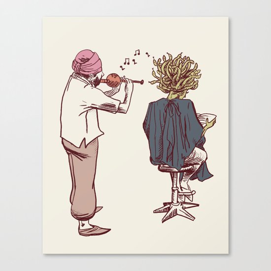 New Hairstyle Canvas Print