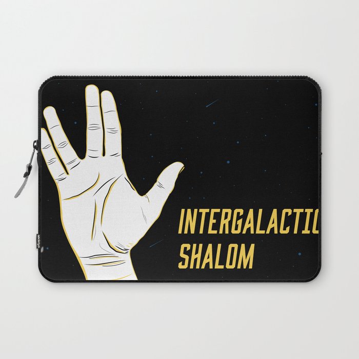Intergalactic Shalom Laptop Sleeve