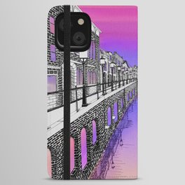 Colorful Canal  iPhone Wallet Case