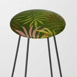 Tropical pattern Counter Stool