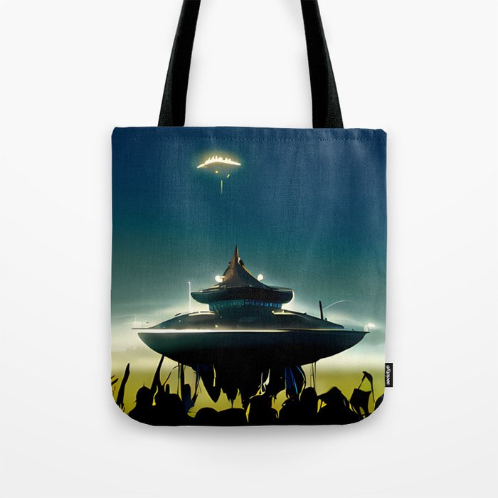 First Contact 001 Tote Bag