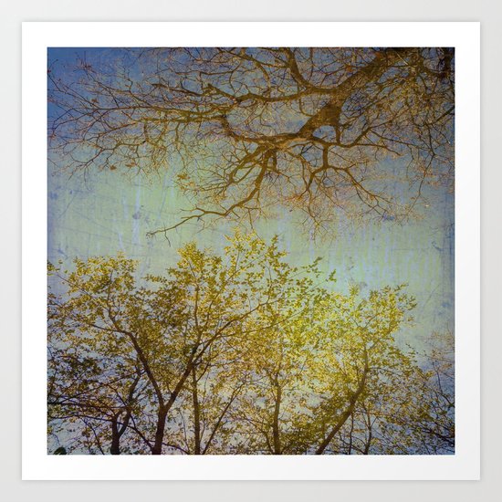 Above us Art Print