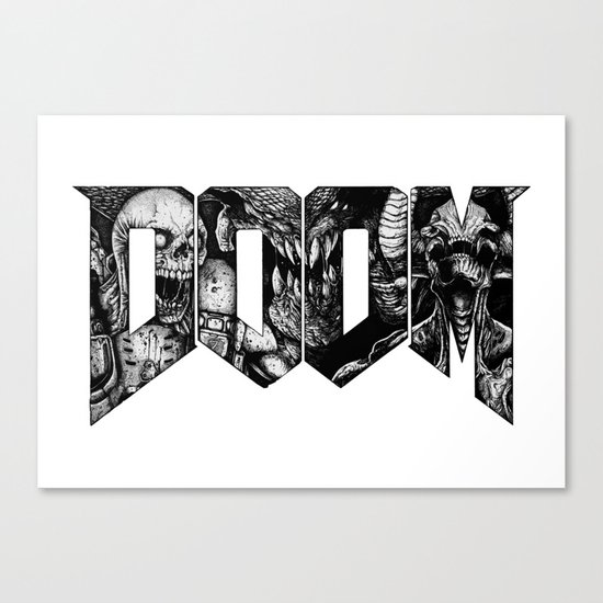 DOOM Canvas Print