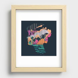 Within Recessed Framed Print