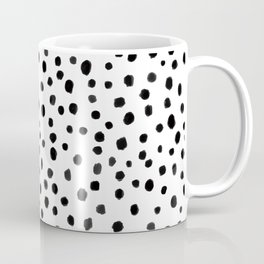 Modern Polka Dot Hand Painted Pattern Mug