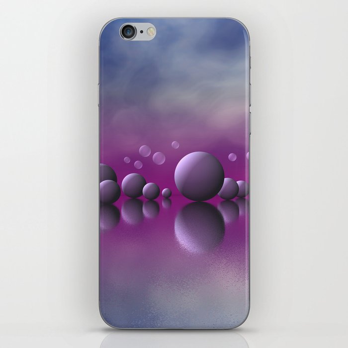 colors and spheres -30- iPhone Skin
