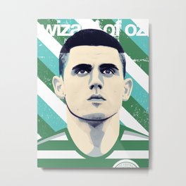 Tom Rogic, The Wily Wizard Metal Print