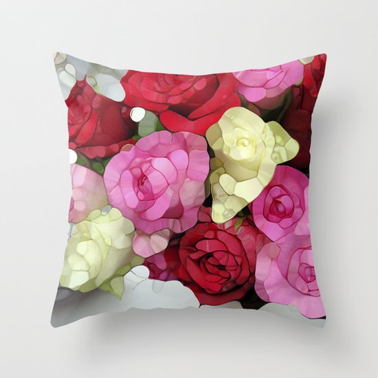 Let Your Love Shine! Throw Pillow