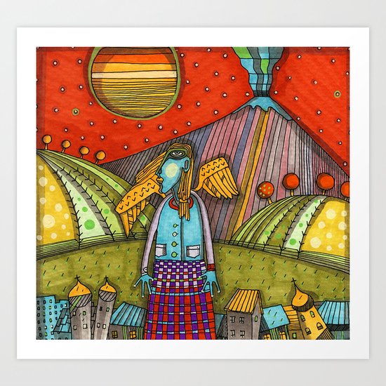 ... Art Print