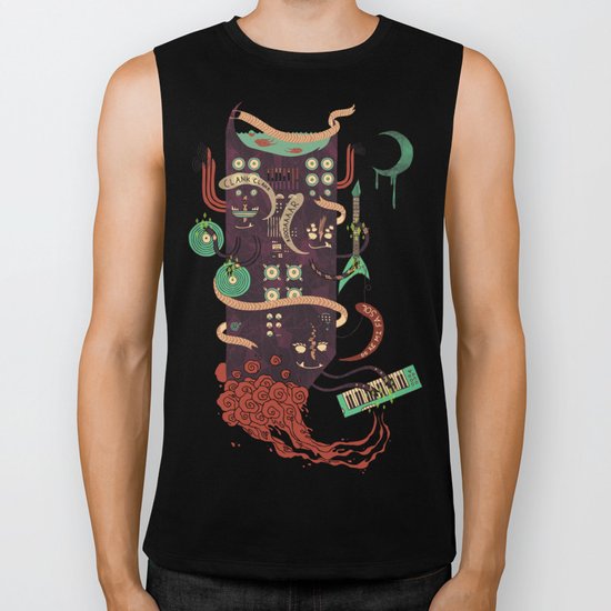 Power Trio Biker Tank