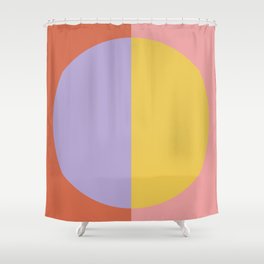 Color Block Abstract XIII Shower Curtain