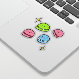 Sparkly macaron Sticker