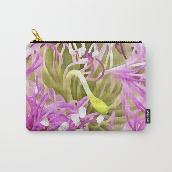 Caper Flower Blossom Carry-All Pouch